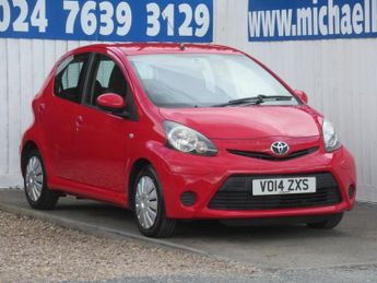 Toyota AYGO 1.0 VVT-i Move Hatchback 5dr Petrol Manual Euro 5 (68 ps)