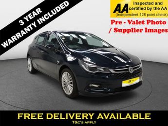 Vauxhall Astra 1.4i Turbo Elite Nav Hatchback 5dr Petrol Manual Euro 6 (s/s) (1