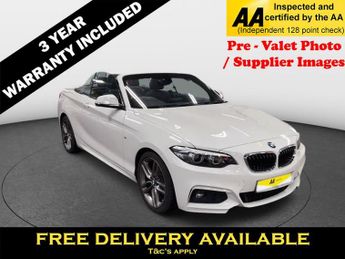 BMW 218 2.0 218d M Sport Convertible 2dr Diesel Auto Euro 6 (s/s) (150 p