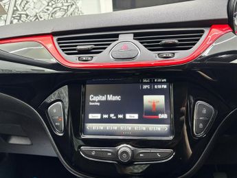 VAUXHALL CORSA 1.4i SRi VX Line Nav Black Hatchback 5dr Petrol Manual Euro 6 (s