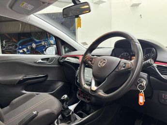 VAUXHALL CORSA 1.4i SRi VX Line Nav Black Hatchback 5dr Petrol Manual Euro 6 (s