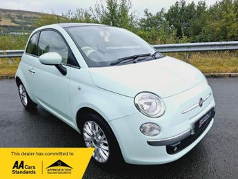 Fiat 500 1.2 Lounge Hatchback 3dr Petrol Manual Euro 6 (s/s) (69 bhp)