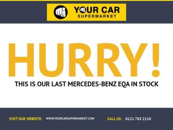 MERCEDES-BENZ EQA EQA 250 66.5kWh AMG Line (Premium) SUV 5dr Electric Auto (190 ps