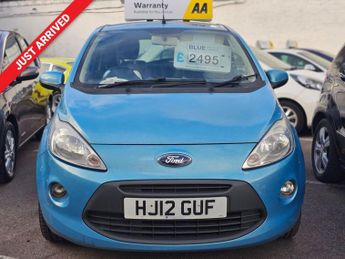 Ford Ka 1.2 Zetec Hatchback 3dr Petrol Manual Euro 5 (s/s) (69 ps)