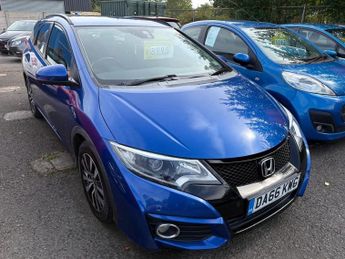 Honda Civic 1.6 i-DTEC SE Plus Tourer 5dr Diesel Manual Euro 5 (s/s) (120 ps