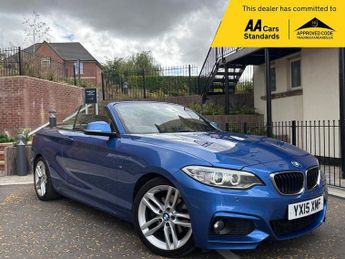 BMW 220 2.0 220d M Sport Convertible 2dr Diesel Manual Euro 6 (s/s) (190