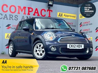 MINI HATCH 1.6 One Hatchback 3dr Petrol Steptronic Euro 5 (98 ps)