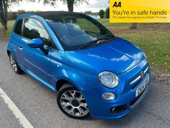 Fiat 500 1.2 S Convertible 2dr Petrol Manual Euro 6 (s/s) (69 bhp)