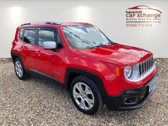 Jeep Renegade 1.6 MultiJetII Limited SUV 5dr Diesel Manual Euro 6 (s/s) (120 p