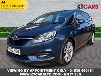 Vauxhall Zafira 1.4i Turbo SRi Nav MPV 5dr Petrol Manual Euro 6 (140 ps)