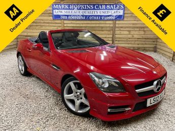Mercedes SLK 1.8 SLK200 BlueEfficiency AMG Sport Convertible 2dr Petrol G-Tro