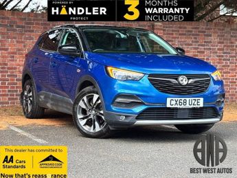 Vauxhall Grandland 1.2 Turbo Sport Nav SUV 5dr Petrol Manual Euro 6 (s/s) (130 ps)