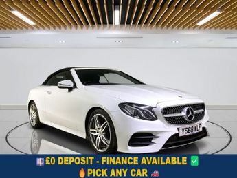 Mercedes E Class 2.0 E220d AMG Line (Premium) Cabriolet 2dr Diesel G-Tronic+ Euro