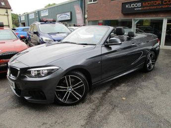 BMW 2 SERIES 2.0 220i GPF M Sport Convertible 2dr Petrol Auto Euro 6 (s/s) (1