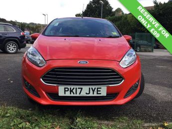 FORD FIESTA 1.25 Zetec Hatchback 3dr Petrol Manual Euro 6 (82 ps)