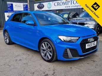 Audi A1 1.0 TFSI 25 S line Sportback 5dr Petrol Manual Euro 6 (s/s) (95 