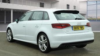 AUDI A3 2.0 TDI S line Sportback 5dr Diesel S Tronic Euro 6 (s/s) (Nav) 