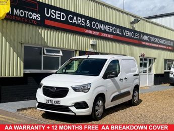 Vauxhall Combo 1.6 Turbo D 2300 Sportive Panel Van 4dr Diesel Manual L1 H1 Euro