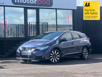 Honda Civic 1.8 i-VTEC SR Tourer 5dr Petrol Auto Euro 5 (142 ps)