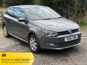 Volkswagen Polo 1.2 Match Hatchback 3dr Petrol Manual Euro 5 (60 ps)