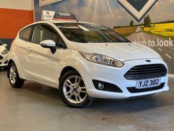 Ford Fiesta 1.0T EcoBoost Zetec Hatchback 3 Door Petrol Manual White Euro 6 