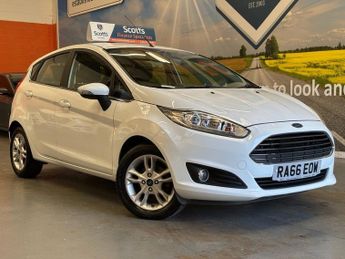 Ford Fiesta 1.0T EcoBoost Zetec Hatchback 5 Door Petrol Manual White Euro 6 
