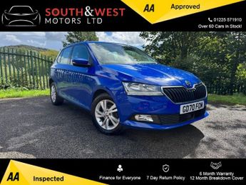 Skoda Fabia 1.0 SE Hatchback 5dr Petrol Manual Euro 6 (s/s) (60 ps)