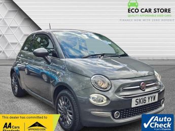 Fiat 500 1.2 Lounge Hatchback 3dr Petrol Manual Euro 6 (s/s) (69 bhp)