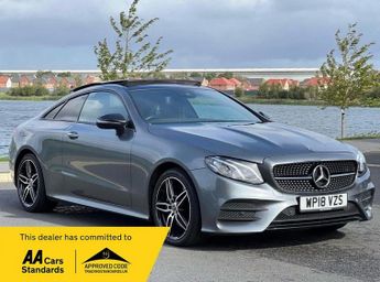 Mercedes E Class 2.0 E220d AMG Line (Premium) Coupe 2dr Diesel G-Tronic+ Euro 6 (