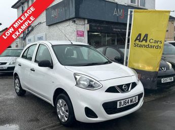 Nissan Micra 1.2 Visia Hatchback 5dr Petrol Manual Euro 5 (80 ps)