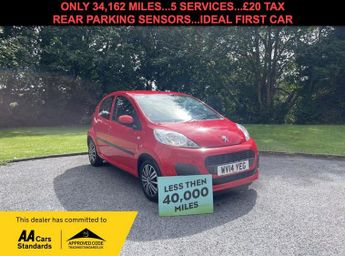 Peugeot 107 1.0 12V Active Hatchback 5dr Petrol Manual Euro 5 (68 ps)