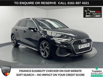Audi A3 1.0 TFSI 30 S line Sportback 5dr Petrol S Tronic Euro 6 (s/s) (1
