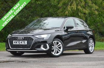 Audi A3 1.0 TFSI 30 Sport Sportback 5dr Petrol Manual Euro 6 (s/s) (110 