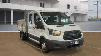 Ford Transit 2.0 350 EcoBlue crewcab dropside Van 5dr Diesel Manual RWD L3 H2