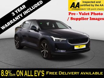 Polestar 2 Dual Motor 78kWh Long Range Plus Pilot Fastback 5dr Electric Aut