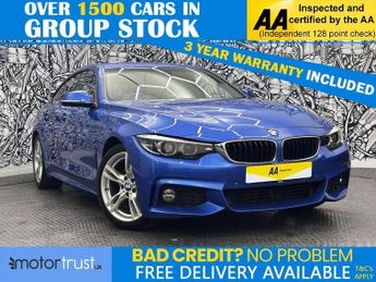 BMW 420 2.0 420i GPF M Sport Hatchback 5dr Petrol Auto Euro 6 (s/s) (184