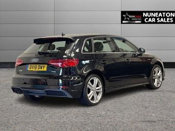 AUDI A3 1.5 TFSI CoD S line Sportback 5dr Petrol S Tronic Euro 6 (s/s) (