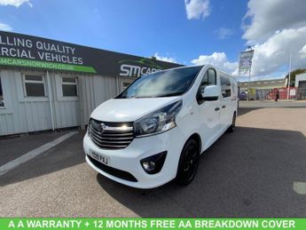 Vauxhall Vivaro 1.6 CDTi 2900 BiTurbo ecoTEC Limited Edition Nav Crew Van Double