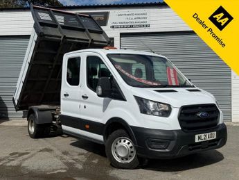 Ford Transit 2.0 350 EcoBlue Leader Tipper Double Cab 4dr Diesel Manual RWD L