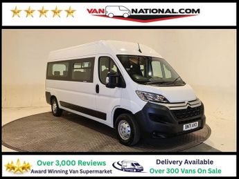 Citroen Relay 2.2 BLUEHDI ENTERPRISE L3 H2 LIGHTWEIGHT LWB 15 SEATS MINIBUS