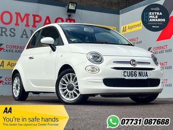 Fiat 500 1.2 ECO Pop Star Hatchback 3dr Petrol Manual Euro 6 (s/s) (69 bh