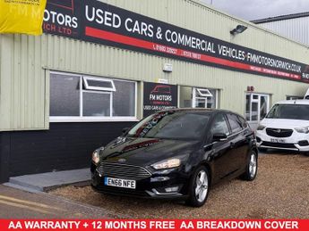 Ford Focus 1.0T EcoBoost Titanium Hatchback 5dr Petrol Manual Euro 6 (s/s) 