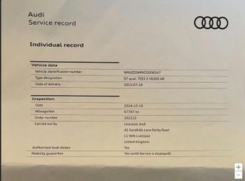 AUDI Q7 3.0 TDI V6 S line SUV 5dr Diesel Tiptronic quattro Euro 6 (s/s) 
