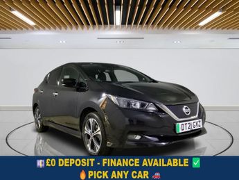 NISSAN LEAF 62kWh e+ N-Connecta Hatchback 5dr Electric Auto (217 ps)