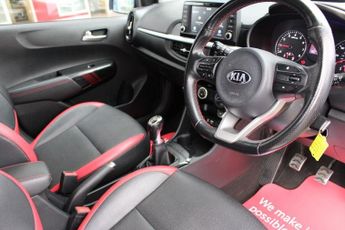KIA PICANTO 1.0 T-GDi GT-Line Hatchback 5dr Petrol Manual Euro 6 (99 bhp)