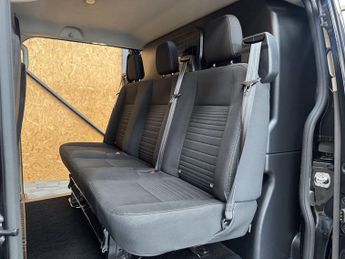 FORD TRANSIT CUSTOM 2.0 320 EcoBlue Limited Crew Van Double Cab 5dr Diesel Auto L1 H