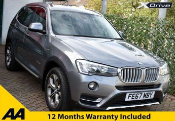 BMW X3 20d X-LINE X-DRIVE 5 DOOR 8-SPEED AUTO 187 BHP (EURO 6)