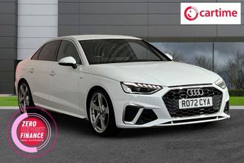 Audi A4 2.0 TFSI 35 S line Saloon 4dr Petrol S Tronic Euro 6 (s/s) (150 