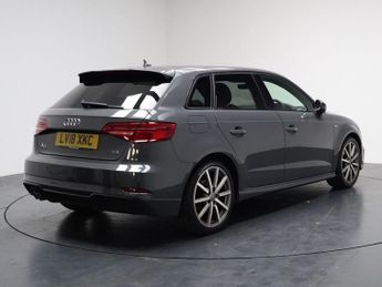 AUDI A3 2.0 TDI Black Edition Sportback 5dr Diesel S Tronic Euro 6 (s/s)