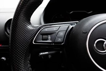 AUDI A3 2.0 TDI Black Edition Sportback 5dr Diesel S Tronic Euro 6 (s/s)